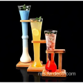 Ale Beer Glass dengan Stand Wooden